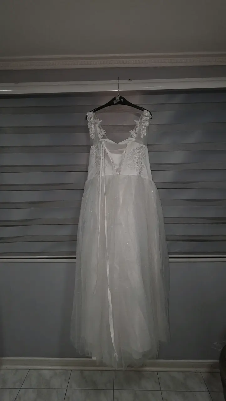 Vestido de novia encaje blanco - 6