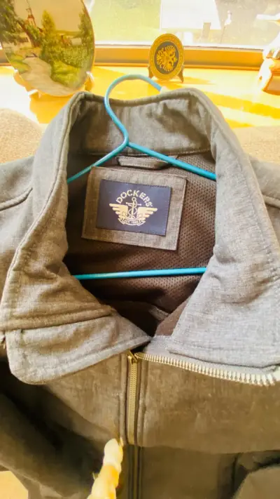 Chaqueta gris Dockers talla XL - miniatura 2