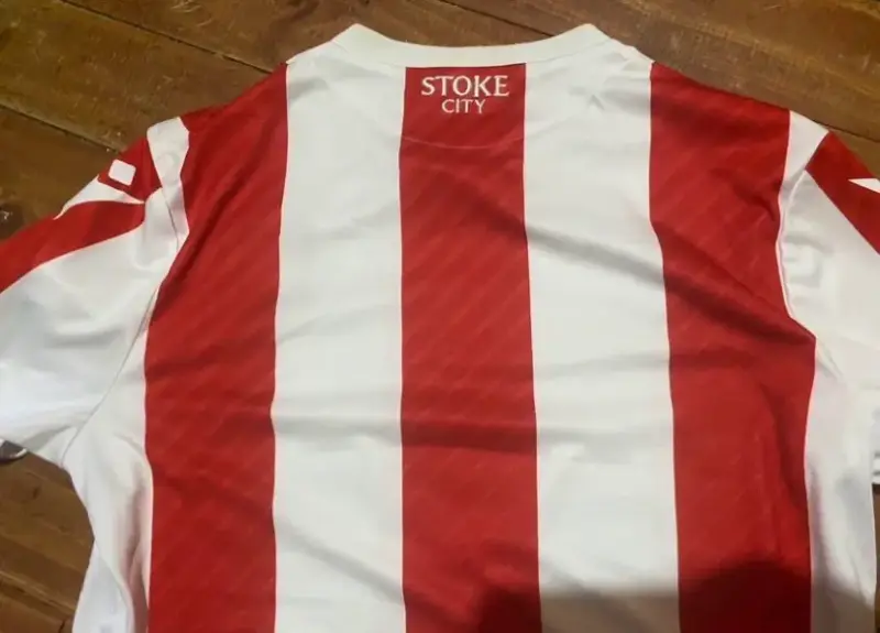 Camiseta fútbol Stoke City talla S - 5