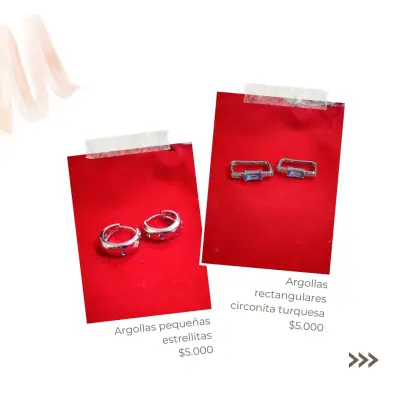 Aros plata ley 925 - miniatura 1