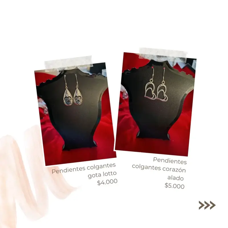 Aros plata ley 925 - 6