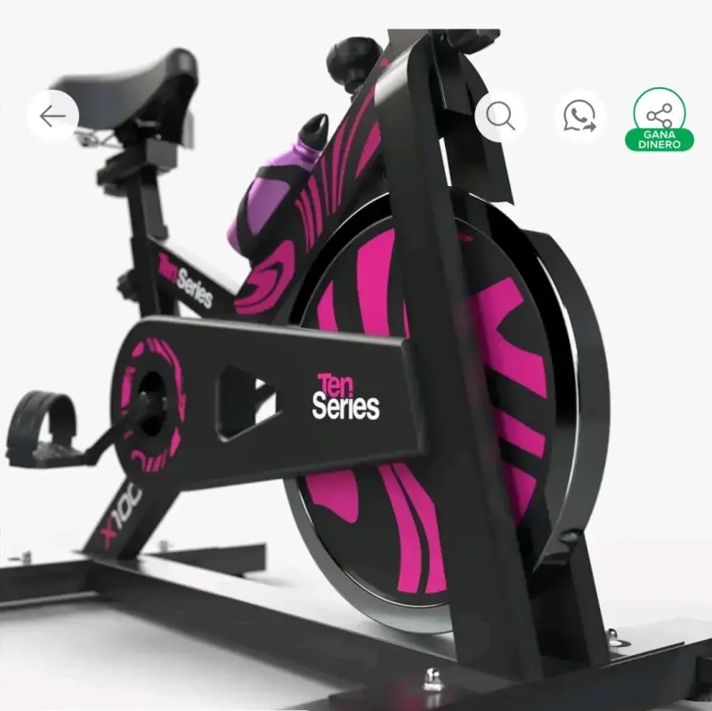 Bicicleta Spinning X1000 pink - 4