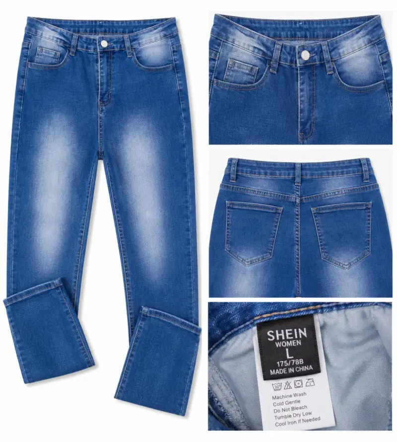 Jeans azul Shein talla L - 1