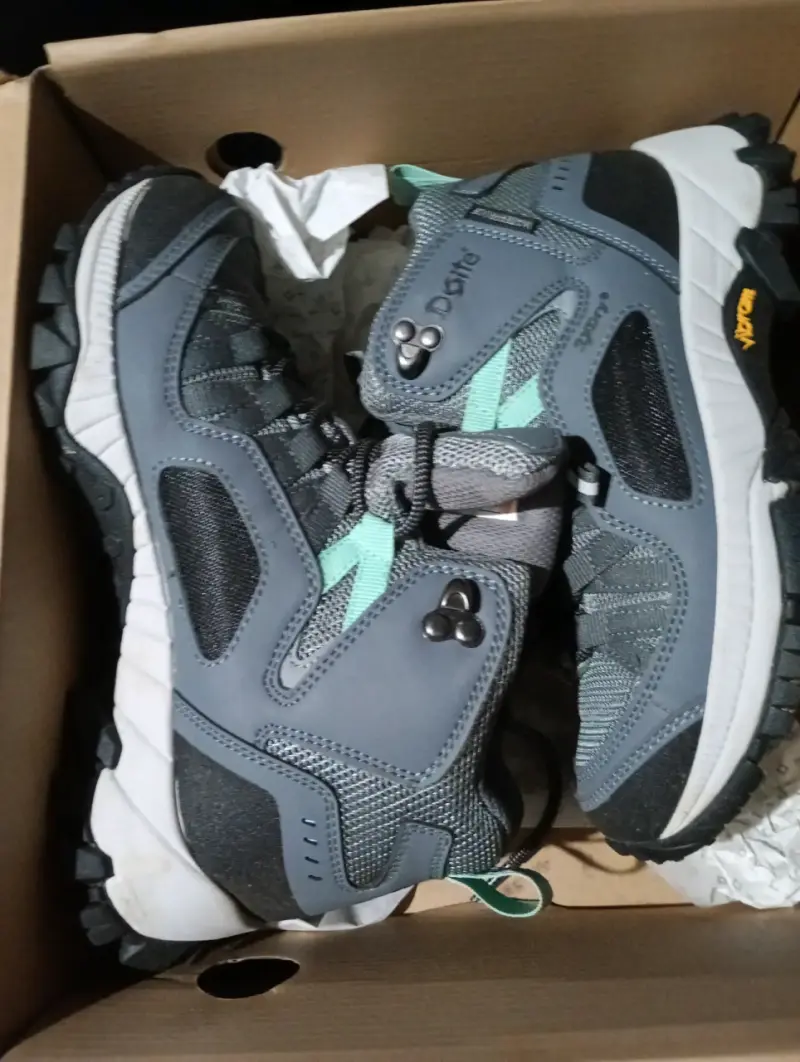 Botas trekking mujer gris - 2