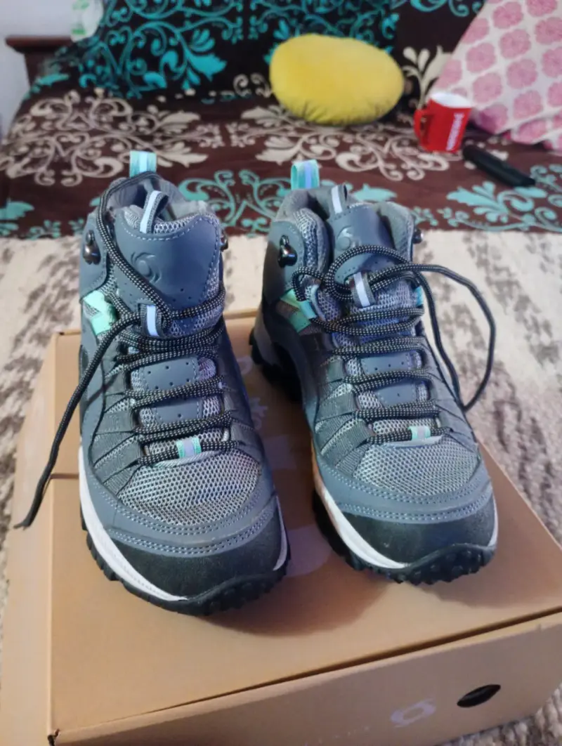 Botas trekking mujer gris - 3