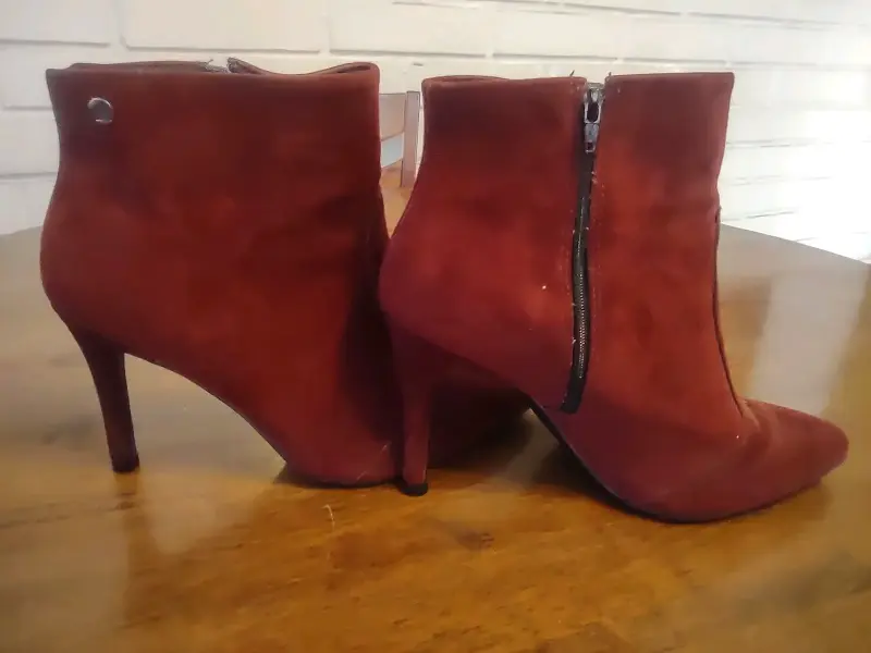 Botines de tacón rojo VIZZANO - 1