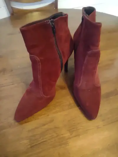 Botines de tacón rojo VIZZANO - miniatura 2
