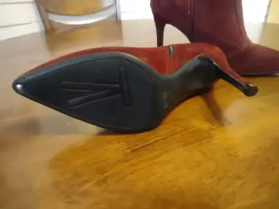 Botines de tacón rojo VIZZANO - miniatura 4