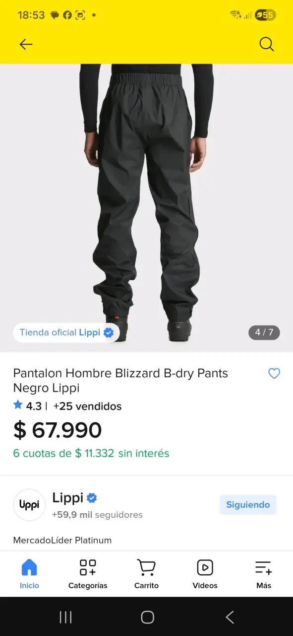 Pantalones Lippi Originales - 5