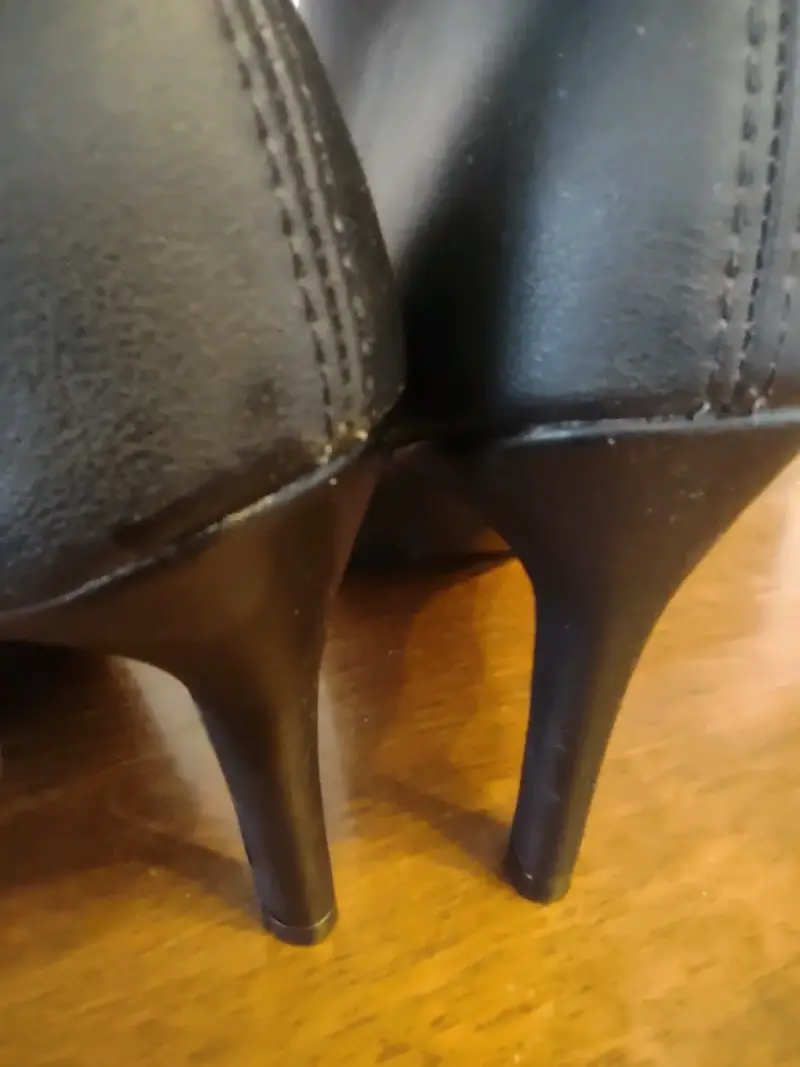 Botines negros con taco alto VIZZANO - 6