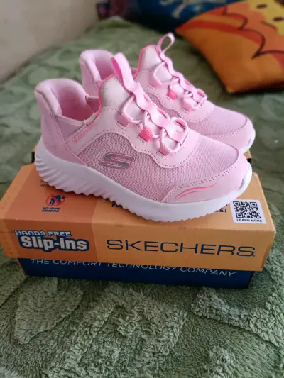 Zapatillas rosadas Skechers NRO 24 - miniatura 1