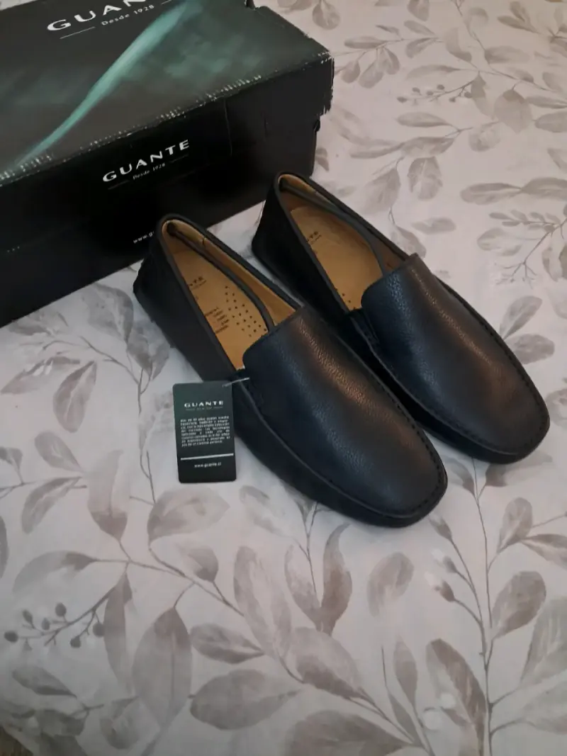 Mocasines Guante de cuero negros - 3