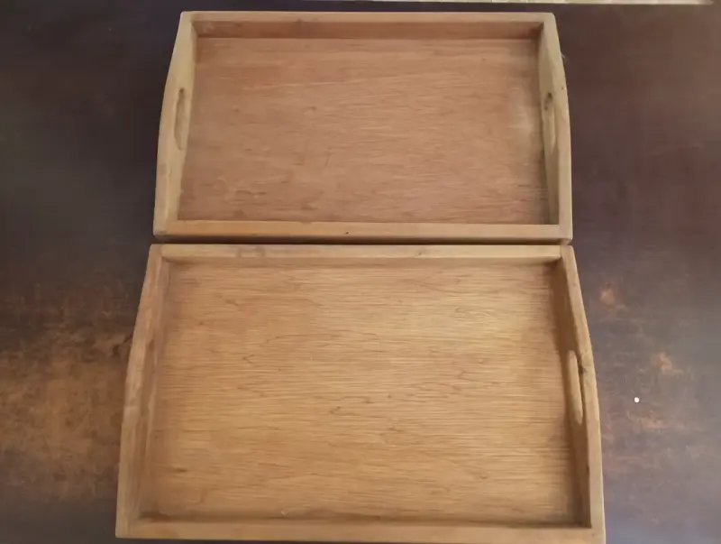 Bandeja de Madera (Roble) – 55 x 35 cm (2 unid) - 1