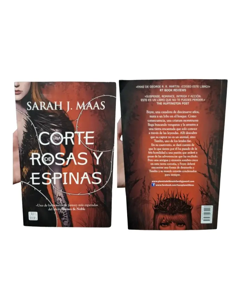 Libro 'Una Corte de Rosas y Espinas'
