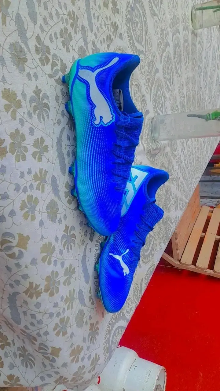 Zapatillas deportivas azules Puma - 4