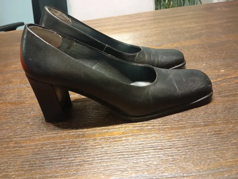 Zapatos de tacón negro mujer - 1