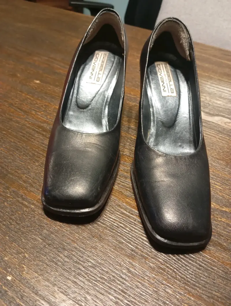 Zapatos de tacón negro mujer - 2