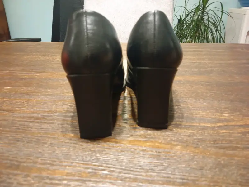 Zapatos de tacón negro mujer - 3
