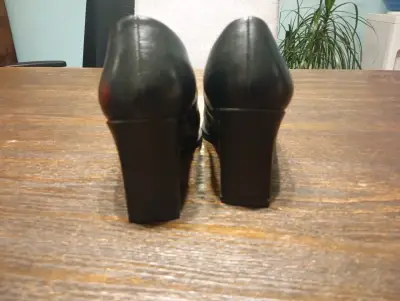 Zapatos de tacón negro mujer - miniatura 3