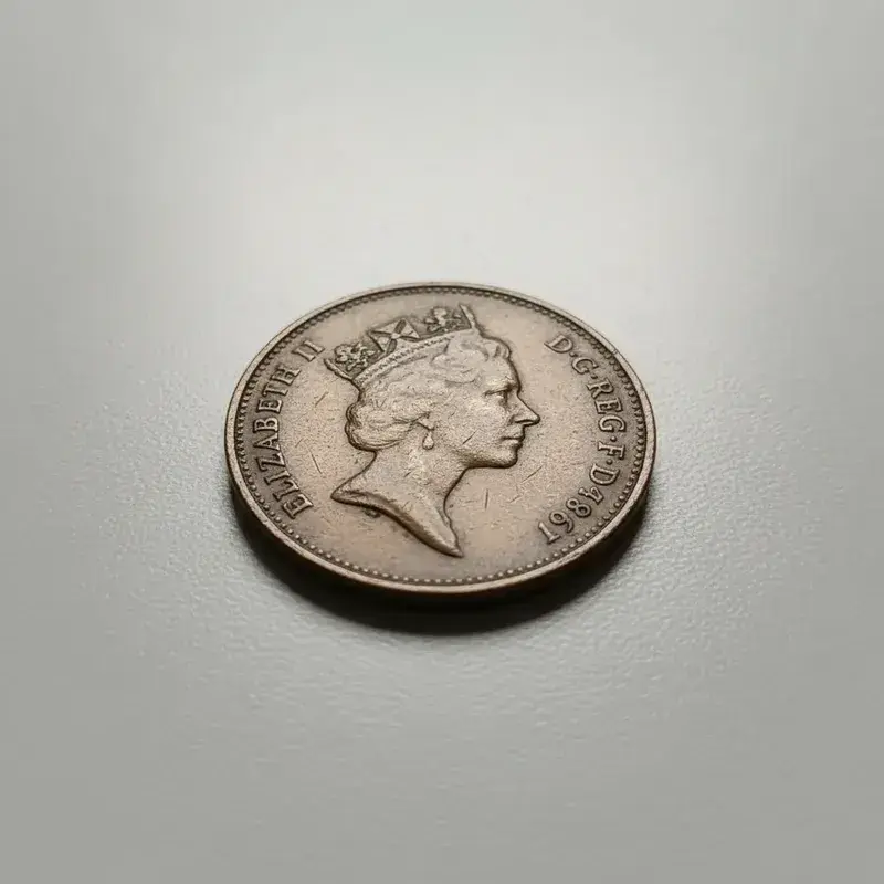 Moneda Conmemorativa Reino Unido 2 Peniques, 1987 - 2