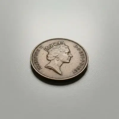 Moneda Conmemorativa Reino Unido 2 Peniques, 1987 - miniatura 2