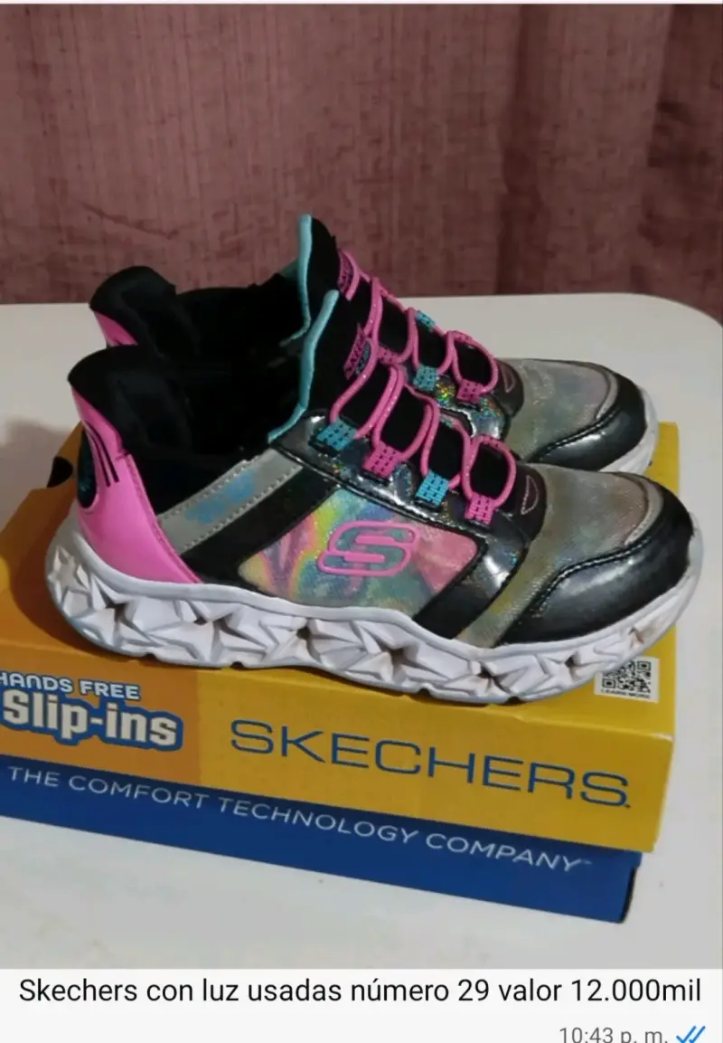 Zapatillas Skechers con luz - 1