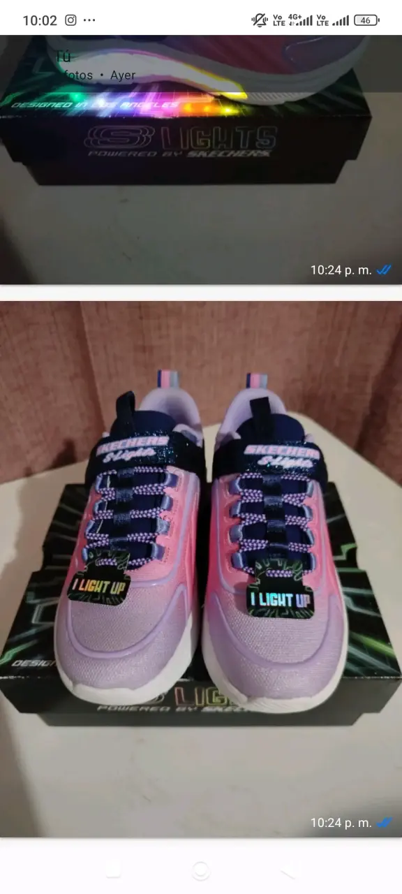Zapatillas Skechers con luz - 5