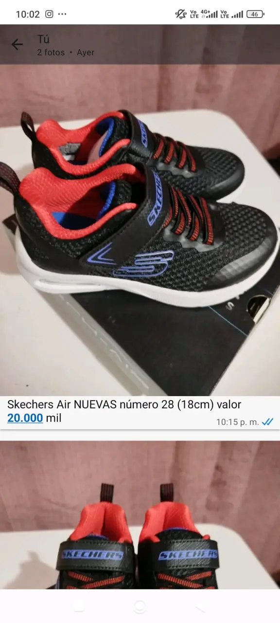Zapatillas Skechers con luz - 6