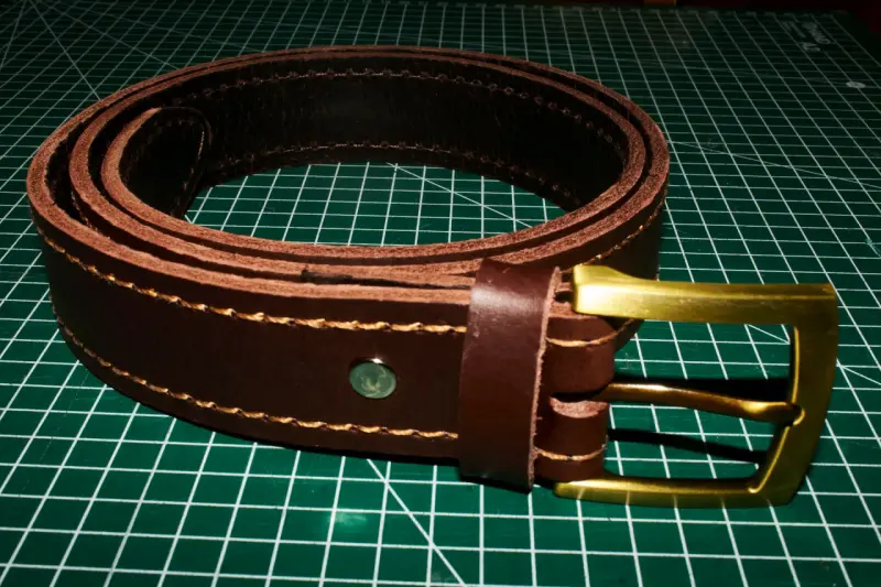 Cinturón de cuero hecho a mano - 2