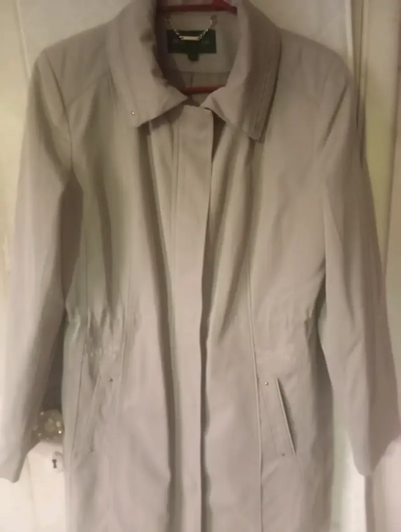 Abrigo beige largo - 3