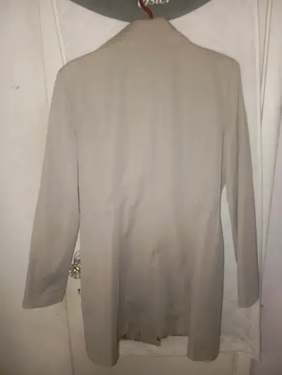 Abrigo beige largo - miniatura 4