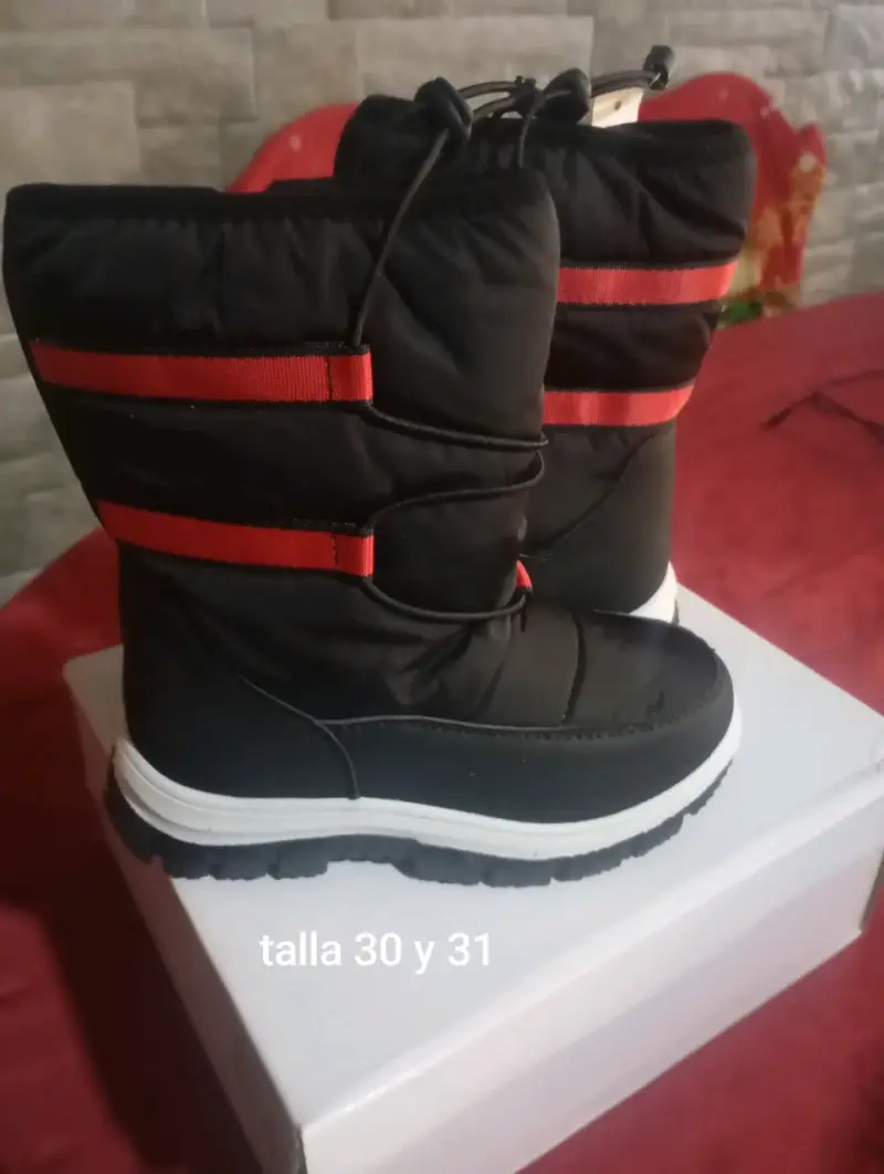 Botas negras acolchadas - 5