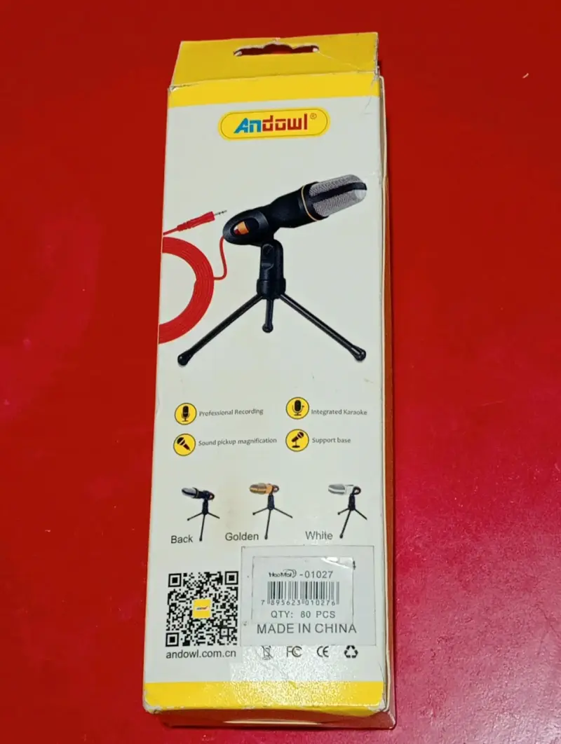 Micrófono condensador Andowl Q-888 - 3