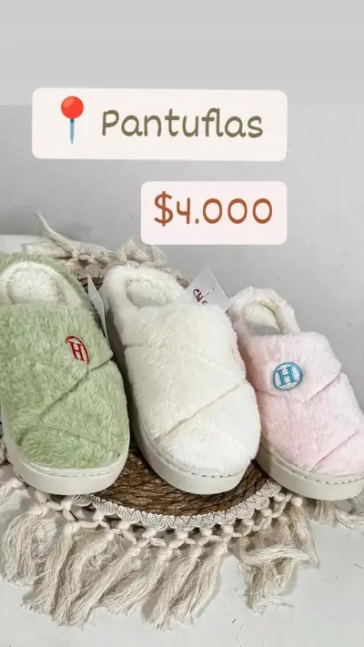Pantuflas suaves variadas - miniatura 1