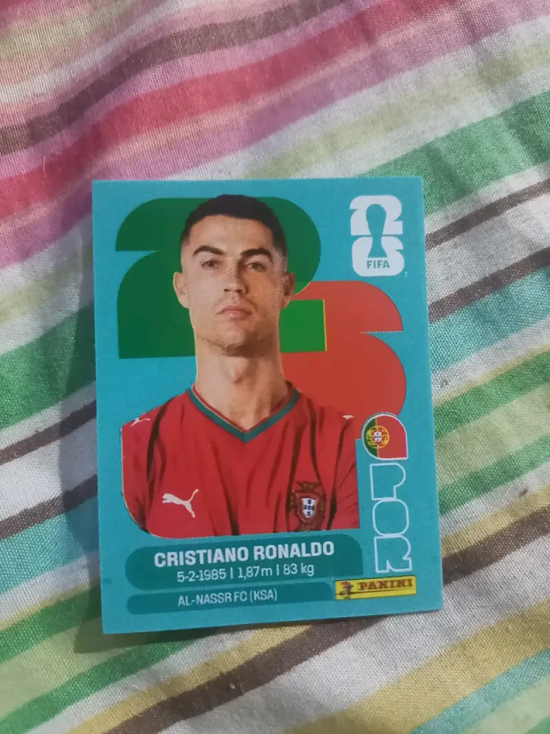 Lámina Ronaldo y Messi x 15.000 - 1