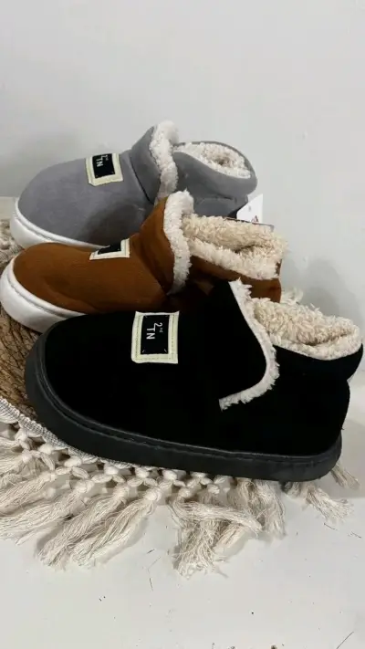 Pantuflas de invierno variadas - miniatura 1