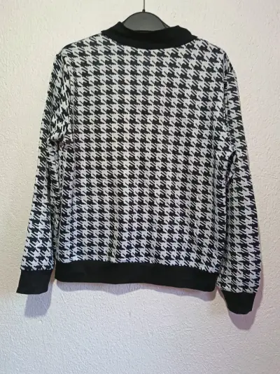 Chaqueta de mujer estampado pied de poule - miniatura 2