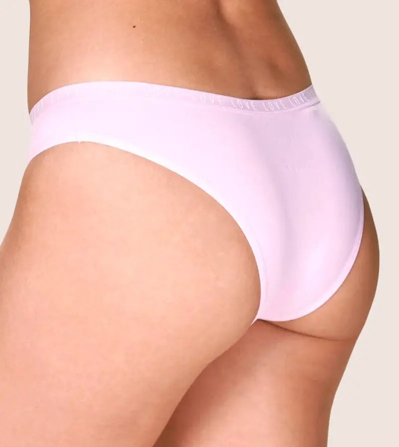 Calzón bikini rosado claro - 2