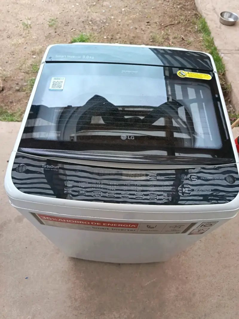 Lavadora LG de 9kg - 2
