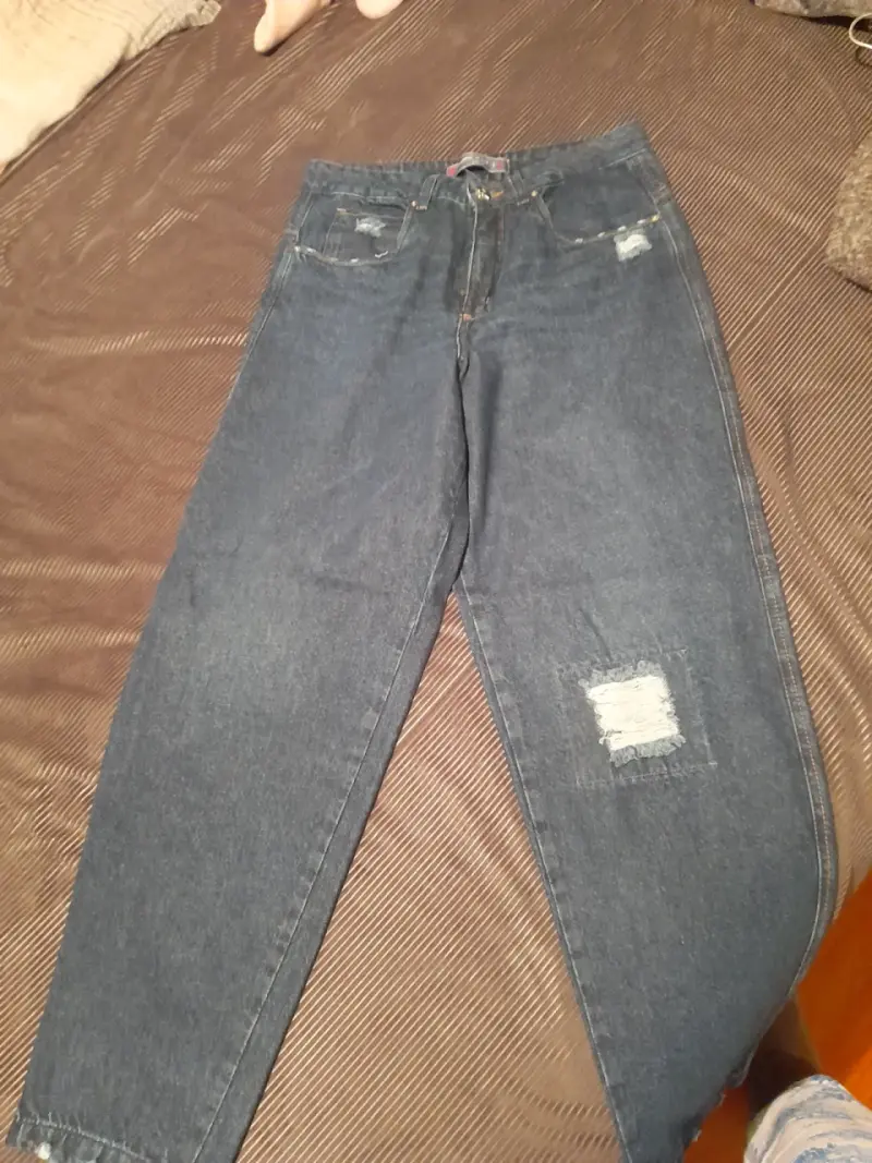 Jeans azul para mujer - 2
