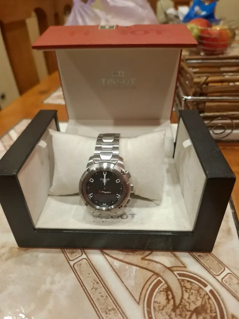 Reloj Tissot T-Touch Plateado - 2