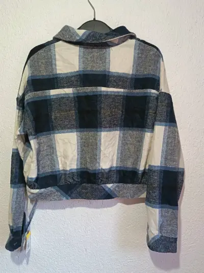 Chaqueta de franela a cuadros - miniatura 2
