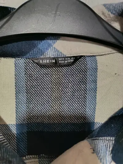 Chaqueta de franela a cuadros - miniatura 3