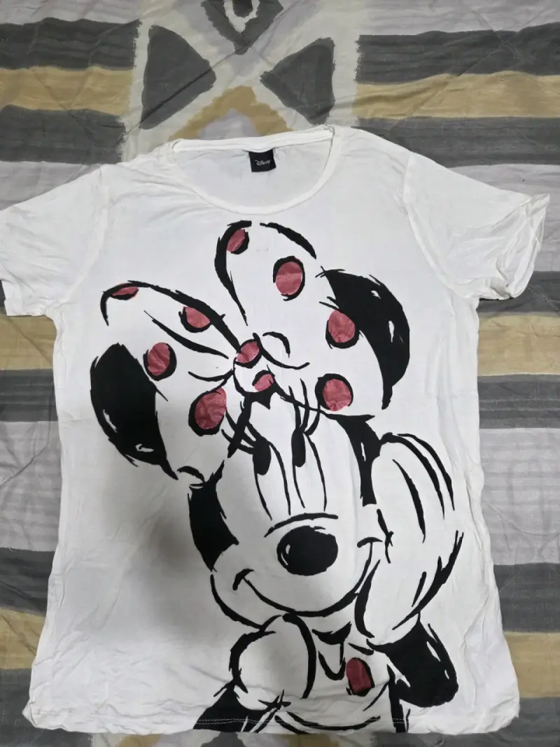 Polera Minnie blanca