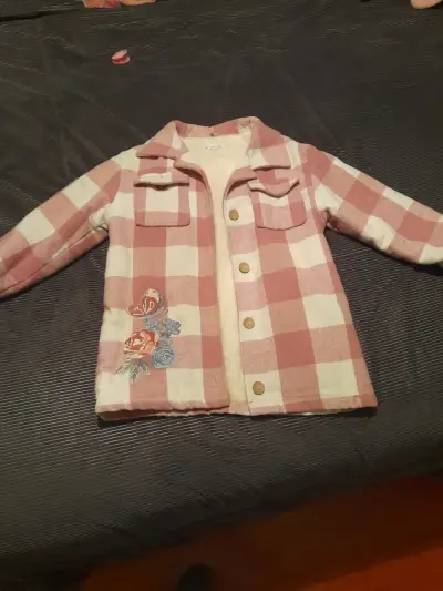 Chaqueta cuadros rosados - miniatura 1