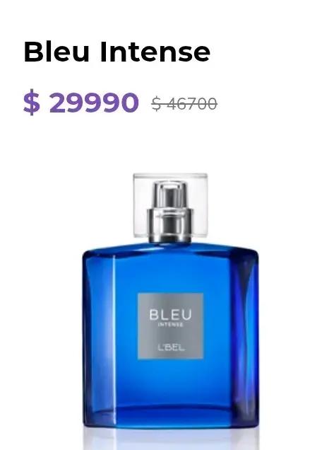 Perfume L'Bel Bleu Intense - 1