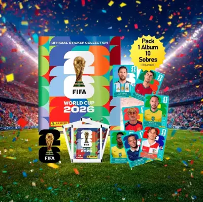 Álbum y stickers Mundial 2026 - miniatura 1