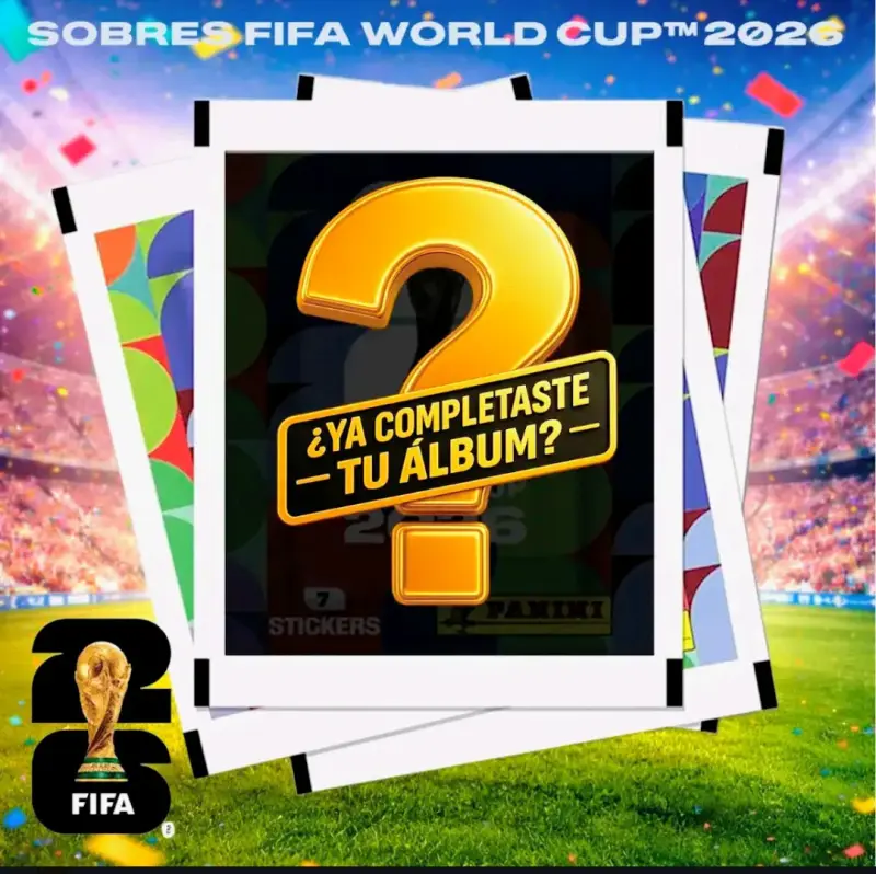 Álbum y stickers Mundial 2026 - 5