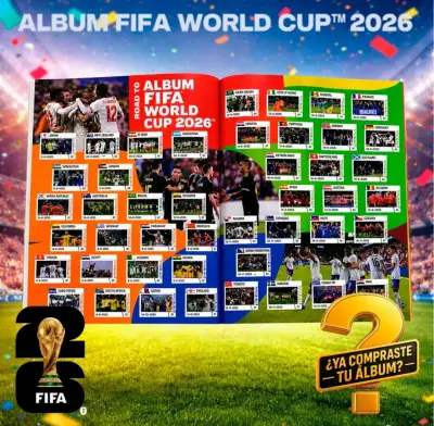Álbum y stickers Mundial 2026 - miniatura 6