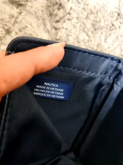 Billetera azul Nautica - miniatura 4